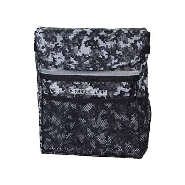 Imagem de Bolsa de sela para scooters de mobilidade, cadeiras elétricas e cadeiras de rodas (grande, camuflagem cinza digital)
