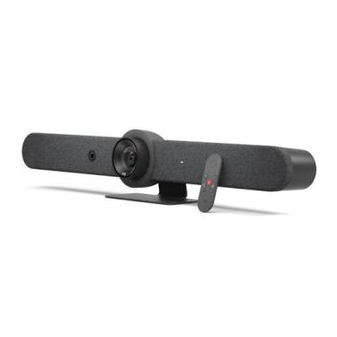 Imagem de Sistema Videoconferencia Logitech Rall Bar Huddle 960-001509, preto