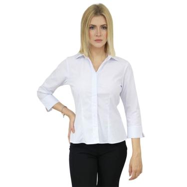 Imagem de Camisete Camisa Feminina Manga 3/4