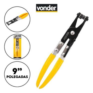 Imagem de Alicate Para Abraçadeiras Elásticas Automotivo 9 Vonder