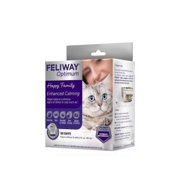 Imagem de Feliway Optimum 1 Difusor + 1 Refil 48Ml - Ceva - Petshop