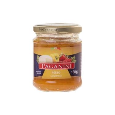 Imagem de Molho Paganini Pesto Calabrese Creme 180g