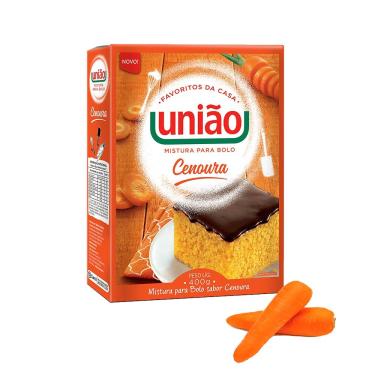 Imagem de Mistura bolo uniao cenoura