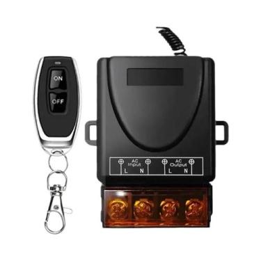 Imagem de Interruptor Remoto Sem Fio RF 433MHz 220V AC - Controle para Motor, Bo
