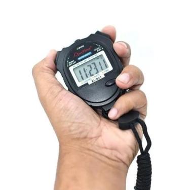 Imagem de Cronômetro digital esportivo dk com relógio data contagem regressiva 1