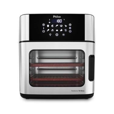 Imagem de Fritadeira Air Fryer Philco PAF16A 16L Painel Digital Cesto 5.5L 10 Funções