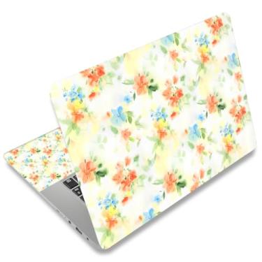 Imagem de icolor Adesivo para laptop 12 13 13,3 14 15 15,4 15,4 15,6 polegadas personalizado universal notebook vinil skin adesivos capa arte decalque protetor de computador (074)