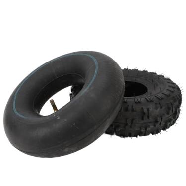 Imagem de 4.10/4 Conjunto de Pneus e Tubos Internos para Carrinhos de Mão, Sopradores de Neve e Muito Mais - Pneu e Tubos Infláveis ​​de Borracha para Serviços Pesados ​​para Caminhões