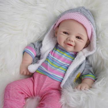 Imagem de Reborn Baby Doll YaLuoqian com redução de 1:1 totalmente realista em s