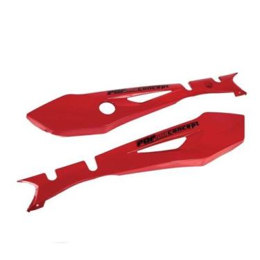 Imagem de Kit Carenagem Lateral Pro Tork Moto Honda Pop 100 2007 2008 2009 Subst