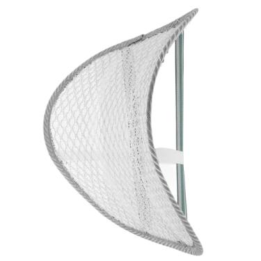 Imagem de Healifty Almofada de apoio lombar para cadeira de escritório Almofada ergonômica de suporte lombar para assento de carro 40 x 37 x 2 cm, branca