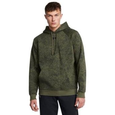 Imagem de Moletom Masculino Under Armour Rival Fleece Camo Printed Hoodie-Masculino