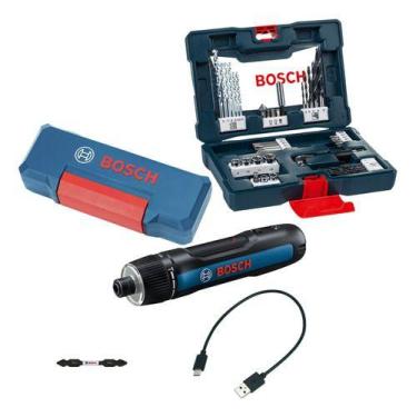 Imagem de Parafusadeira Bosch Go 3a Geração 3,6v Bit Com Kit 41 Peças