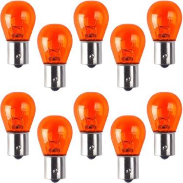 Imagem de Kit 10 Lâmpadas Seta Âmbar 12v 1 Polo Hella