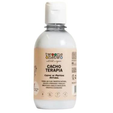 Imagem de Creme de Pentear Natural Cabelos Cacheados, Crespos ou Ondulados - 250