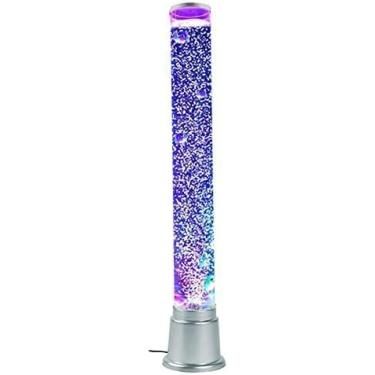 Imagem de Lâmpada De Assoalho De Peixe Bolha De 3,3 Pés Lâmpada De Lava De Tubo De água De Aquário Falso Com 7 Luzes De Mudança De Cor Usb Led Mood Night Light Presente Para, 103cm/40.5inch