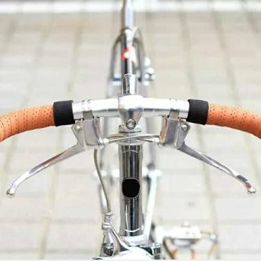 Imagem de Acouto Par de Bicicleta retrô de Alavanca de Freio para o Guidão da Estrada da Cidade, Guiannet Vintage, Aderência Ergonômica, Instalação Fácil para Ciclismo de Engrenagem Fixa (Preto)