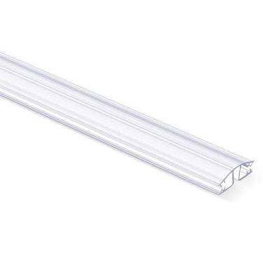 Imagem de Maasechs 1 pacote com dobradiça viva para carrinho de golfe, para-brisa, piano, tambor, escudo cortável, dobradiça viva de PVC transparente (61 cm)