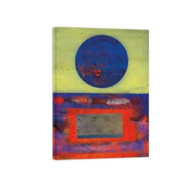 Imagem de Abstrato lona wall art pinturas famosas-Untitled 13-Poster e impressões para decoração casa pronta para pendurar 50x70cm20x27in Tela Embrulhada