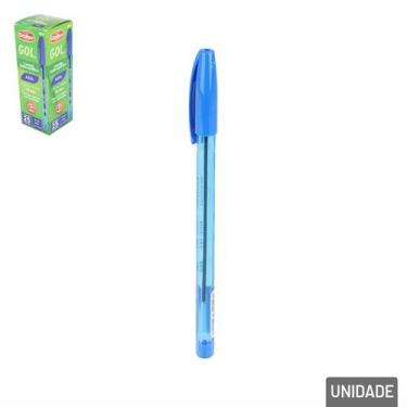 Imagem de Caneta Esferográfica 25 Pçs 1.0mm GOL Azul - Tudo em Caixa