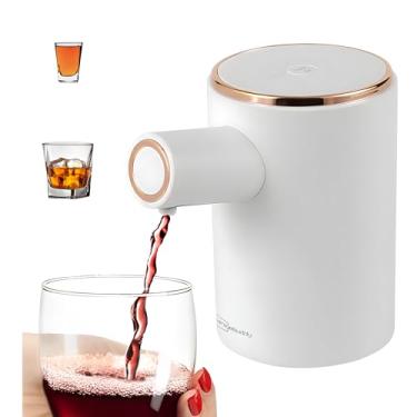 Imagem de BeverageBuddy O dispensador elétrico de aerador de vinho para vinho, uísque, soju e licor, máquina de decantador de uísque perfeito, despejador de licor, decantador elétrico de vinho, decantador de