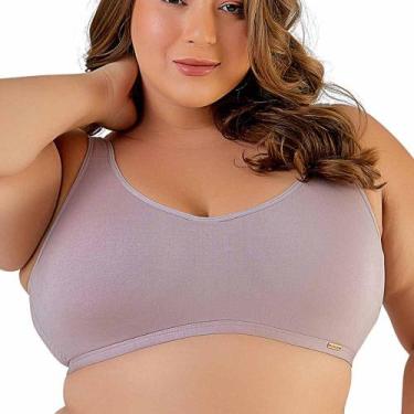Imagem de Sutiã Sustentação Top Moldado Love Secret 813105 Plus Size, Rosa retrô