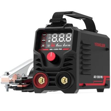 Imagem de YESWELDER Mini soldador de vara de 125 amp, tela de LED grande, máquina de solda IGBT ARC, máquina de solda portátil MMA de partida a quente de 110 V, força de arco