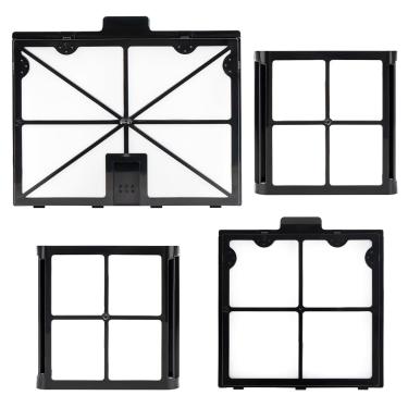 Imagem de WuYan 4 peças de filtro de limpeza de piscina compatíveis com Dolphin S50, S100, Active 10, Active 15, T15, T25, E10Proteus DX3, Cayman, Escape, Advantage Filtro de limpeza de piscina robótico, peça