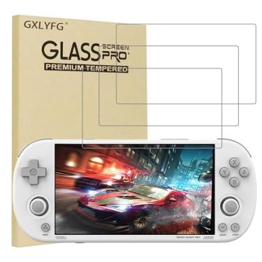 Imagem de GXLYFG Pacote com 3 protetores de tela de vidro temperado compatíveis com Trimui Smart Pro, antiarranhões, sem bolhas, dureza 9H