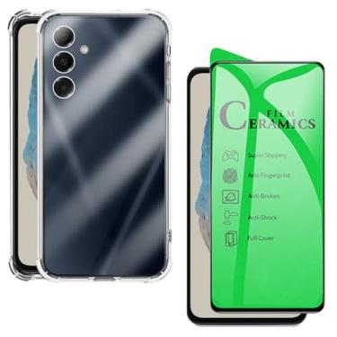 Imagem de Kit Capa Capinha Anti Impacto para Samsung Galaxy M35 e Película 3d Vidro