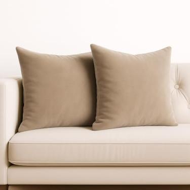 Imagem de Kit 2 Capa Almofada Veludo 45x45 Cores Diversificadas