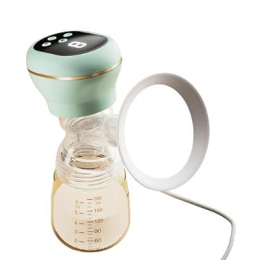 Imagem de Bomba Tira Leite Automático Amamentação + 10 Sacos De Armazenamento De Leite(Aleatório,Sem saco)