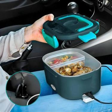 Imagem de Marmita Elétrica Portátil Bivolt - VERDE - no-brand
