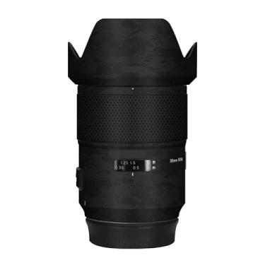 Imagem de Adesivo de câmera antiarranhões com tampa de lente para Tamron SP 35 mm F1.4 adequado para Canon EF Mount película protetora decalque 35 1.4 (Knight Black)