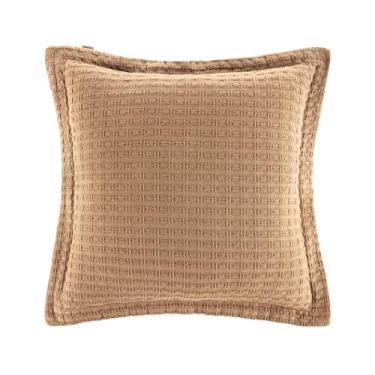 Imagem de Almofada Cheia Karsten Atlanta 45 x 45cm 100% Algodão Decorativa com Zíper - Pêssego