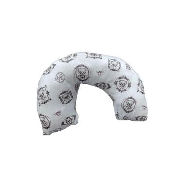 Imagem de Almofada De Amamentação Em Malha Com Zíper Yan 45cm X 85cm Tecebem Cristina