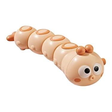Imagem de shamjina Caterpillar Pais Filhos Educativos Interativos de Desenvolvimento de com Cores Inclinadas, Laranja