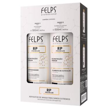 Imagem de Kit RP Premium Duo Recostrução Felps Professional - 2x500mL