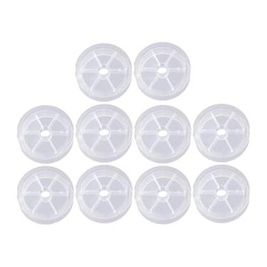 Imagem de harayaa 10 peças de enrolador de fio de pesca, placa de enrolamento de carretéis de linha de pesca multifuncional, L