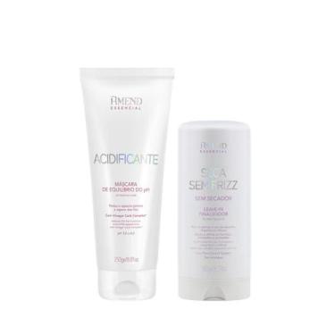 Imagem de Kit Amend Essencial Seca sem Frizz e Acidificante para Controle do Fri