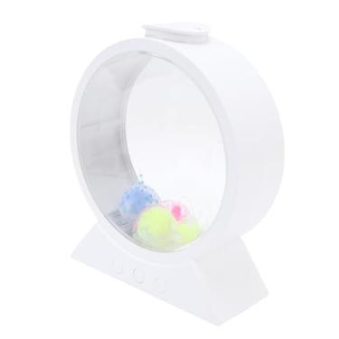 Imagem de Yunir Lâmpada de água -viva, LED Fantasy Geluky Fish Light, 7 Color Configuração das Decorações da Luminária de Mesa, água Redonda de água (Branco)