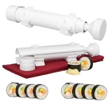 Imagem de Máquina de Enrolar Sushi | Sushi Roller Bazooka | Molde Manual Fácil e Rápido