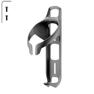 Imagem de VYCEPRO Gaiola de garrafa de água Aero com parafusos e ferramenta – Suporte de garrafa de bicicleta leve, reforçado com fibra de carbono, design aerodinâmico, padrão de corrida UCI, adequado para