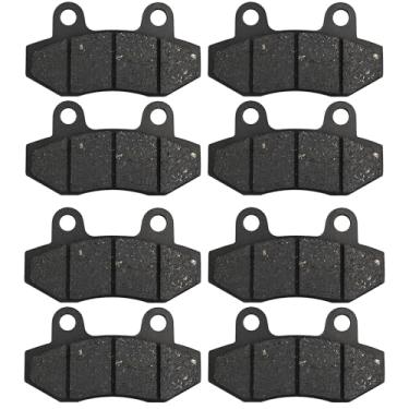 Imagem de PRO BAT Pastilhas de freio a disco para scooter 50cc 110cc 125cc 150cc 200cc 250cc scooter ciclomotor pit bike ATV motocicleta pacote com 8