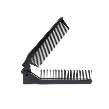 Imagem de Escova de cabelo Louise Maelys portátil de viagem dobrável antiestátic