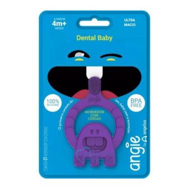 Imagem de Mordedor Infantil Dental Baby  Roxo  Angie