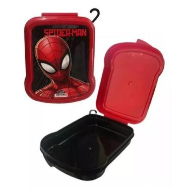 Imagem de Sanduicheira Homem Aranha Lanche Marmita Spider Man Original - Plasúti