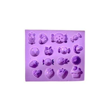 Imagem de F1243 molde de silicone doces balas confeitaria biscuit - confeitaria 