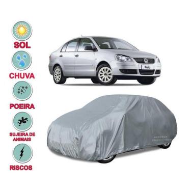 Imagem de Capa Cobrir Carro Polo Sedan Impermeável Proteção Total - Bezzter