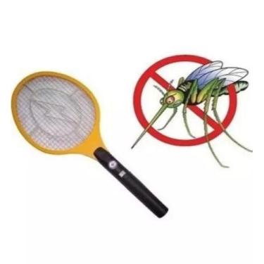 Imagem de Raquete Elétrica Bivolt Mata Mosquito , Mosca Insetos - kAPBOM